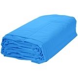 Evolution Poolfolie Rund Blau 420x150cm 0,8mm Keilbiese - 150 cm tiefe 420 x 150 cm