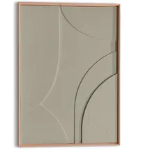 reinders Wandbild 50 x 70 cm Terrace Holz Weiß