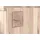 Massivmoebel24 Highboard 103 x 148 x 40 cm Bianco Geölt / Beige