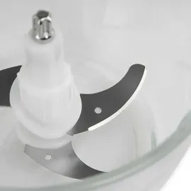 Orbegozo MC 4650 Elektrischer Essenszerkleinerer 1,2 l 500 W Schwarz, Silber