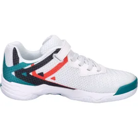 Kempa Wing 2.0 Junior Handballschuhe weiß/rot/schwarz, 34 EU