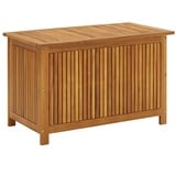 homiuse Garten-Aufbewahrungsbox Massivholz Akazie 90x50x58 cm Gartenbox Auflagenbox Aufbewahrungstruhe Gartentruhe Kissenbox Garten Wasserdicht Kissenbox Outdoor Wasserdicht Auflagenbox Holz