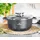 ZILNER 6-teiliges Topfset 20/22/26cm Topfset Induktion, Töpfe beschichtet, Kochtopf Set| Kochgeschirr Set, Topfset induktionsgeeignet ZL-8915