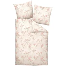 JANINE Carmen S Unifarben Beige 135 x 200 cm + 80 x 80 cm