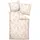 JANINE Carmen S Unifarben Beige 135 x 200 cm + 80 x 80 cm