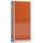 Classix Stahlschrank X-530334 feuerrot, lichtgrau 80,0 x 38,0 x 180,0 cm, aufgebaut