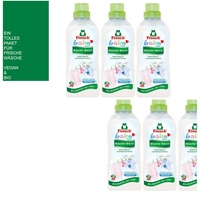 (1L|6,66) 6x750ml Frosch Baby Weichspüler Wäsche-Weich 180WL Vegan Bio