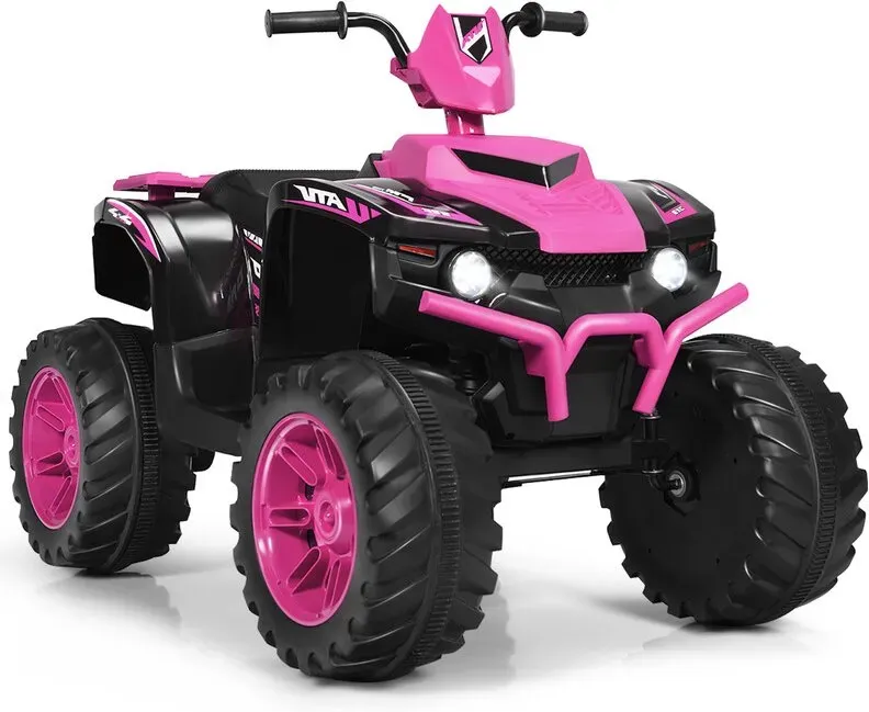 Elektrisches Quad für Kinder, mit Akku und LED-Lichtern