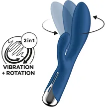 Satisfyer Spinning Rabbit 1, Vibrator - Blue