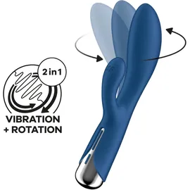 Satisfyer Spinning Rabbit 1, Vibrator - Blue
