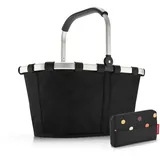 REISENTHEL® Einkaufskorb, Set aus Carrybag & Pocketcase: Stilvolle Eleganz & Organisation schwarz