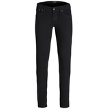 JACK & JONES Liam Jiginal 773 Skinny Fit Jeans Black Denim 34 34