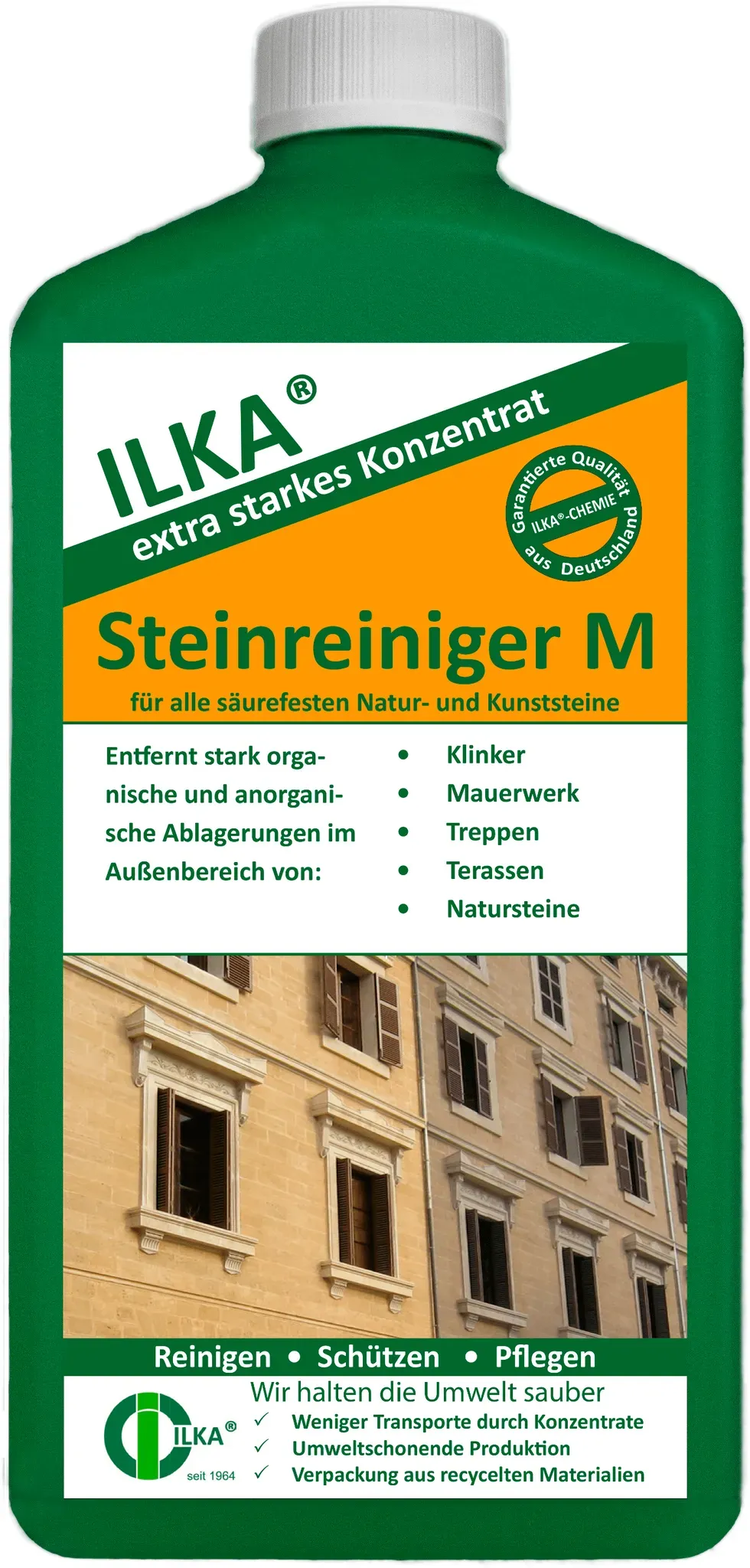 ILKA - Steinreiniger M für eisenhaltige Steine - 1ltr