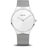 BERING 12138-004 Herren Damen Uhr Edelstahl Saphirglas