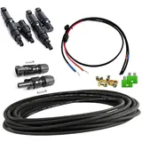 Offgridtec Solar Connection Kit 3 Solarkabel 4mm2 10m