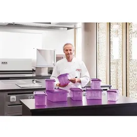 Araven GN1/6, Lebensmittelbehälter, aus Silikon 2,6L