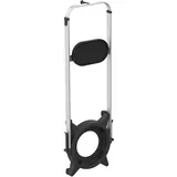 Laurastar Steam Cart, 40cm x 10,5cm x 105cm, Faltbar, Höhenverstellbar, grau/schwarz/silber