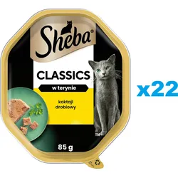 SHEBA Classics Geflügel Cocktail 22x85g