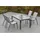 Merxx Stapelsessel Amalfi 56 x 76 x 97 cm grau