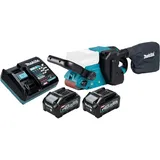 Makita BS 001 GM201 Akku Bandschleifer 40 V max. 76 x 533 mm Brushless + 2x Akku 4,0 Ah + Ladegerät