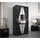möbel kryspol Schwebetürenschrank BOLIWIA 100 x 200 x 62 cm Schwarz