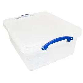 Really Useful Box Aufbewahrungsbox 50 x 19,5 x 39,5 cm 3-tlg. transparent