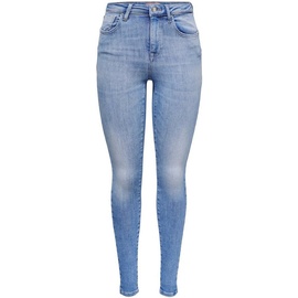 ONLY Skinny-fit-Jeans »ONLPOWER MID PUSH UP SK REA934«, blau