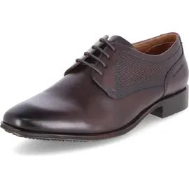 Salamander Herren Businessschuhe/ Halbschuhe Dunkelbraun GlattlederGröße:40 - Braun