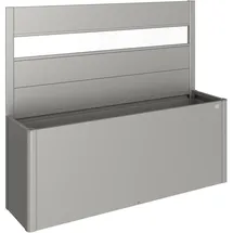 Biohort Sichtschutz Belvedere 200 mit Acrylglas Quarzgrau-Metallic