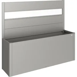 Biohort Sichtschutz Belvedere 200 mit Acrylglas Quarzgrau-Metallic