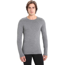 Icebreaker Herren 260 Merino Tech Langarmshirt, XL - Gritstone Heather