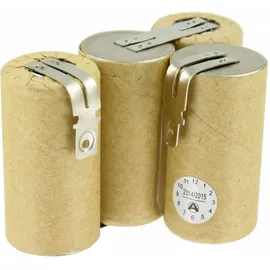 AccuCell vileda AS-193E9A Akku NiCd 4,8 Volt mit Faston 6,3mm und 4,8mm Kontakt