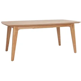 miliboo Skandinavischer Esstisch ausziehbar Eichenfurnier B 180-230 cm FIFTIES