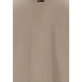 ATHLECIA Sweatshirt Half Zip Beige/Braun 42