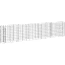 vidaXL Gabionen-Hochbeet 470 x 50 x 100 cm