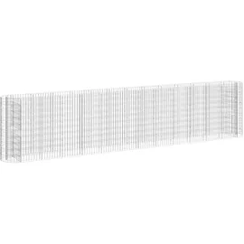vidaXL Gabionen-Hochbeet 470 x 50 x 100 cm