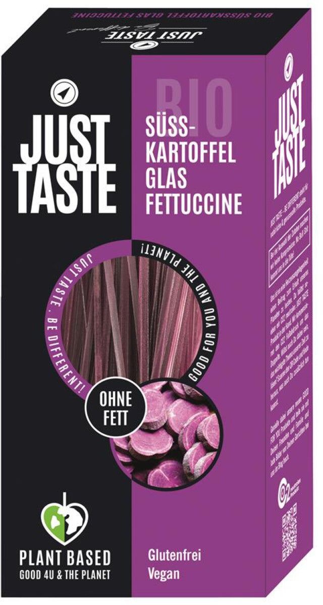 Just Taste - Bio Süßkartoffel Fettuccine 250 g