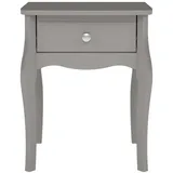 VCM ebuy24 Nachttisch 1 Schublade Grau,