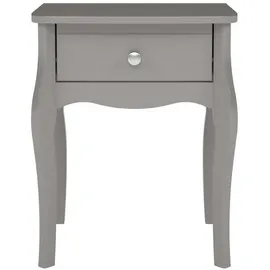 VCM ebuy24 Nachttisch 1 Schublade Grau.