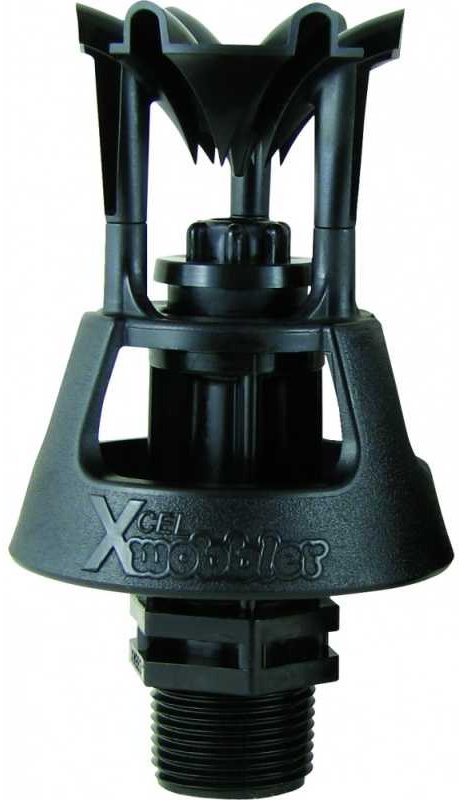 Xcel-Wobbler® mit Düse-9 (3,57mm, grau), XcelWob-09