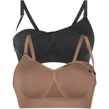 ANITA MATERNITY "Seamless", Damen, Gr. XXL, N-Gr, multi color, Microtouch, Obermaterial: 92% Polyamid, 8% Elasthan, unifarben, BHs Still-BH, herausnehmbare Cups, doppellagig, extra Halt, bequem, weich, bügellos