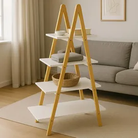 OEM Bücherregal 80 x 30 x 116 cm Weiß
