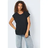Noisy May Shirt 'Mathilde' - schwarz - L
