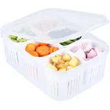 Belle Vous Frischhaltedose weiß 7-teiliges Set