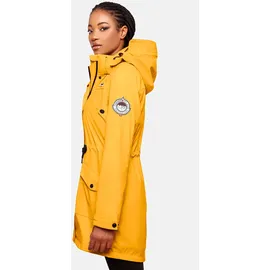 Navahoo Outdoorjacke "Deike", Damen, Gr. XS (34), braun (bernsteinfarben), Oberstoff: 50% Polyurethan, 50% Polyester. Futter: 100% Polyester.