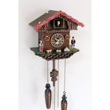 CLOCKVILLA HETTICH-UHREN Kuckucksuhr Schwarzwaldhaus 0,00 braun