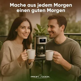 Proficook Filterkaffeemaschine PC-KA 1299 silber