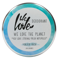 We Love The Planet Natürliche Deodorant Creme Forever Fresh 48 g