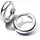 Pandora Creolen Runde Huggie-Kreolen-Ohrringe Silber 293286C00 onesize