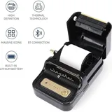 Niimbot B21 (203 dpi), Etikettendrucker, Schwarz